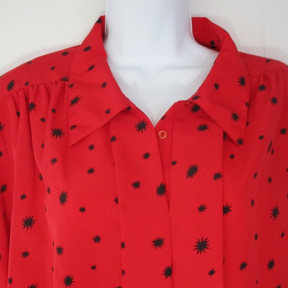 Fashion Attitudes women's long sleeve blouse sz 14 - Picture 2 of 6